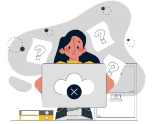 Illustration of SaaS link building strategy showing outreach, backlinks, content creation, and partnerships working together to drive organic growth and improve search rankings.